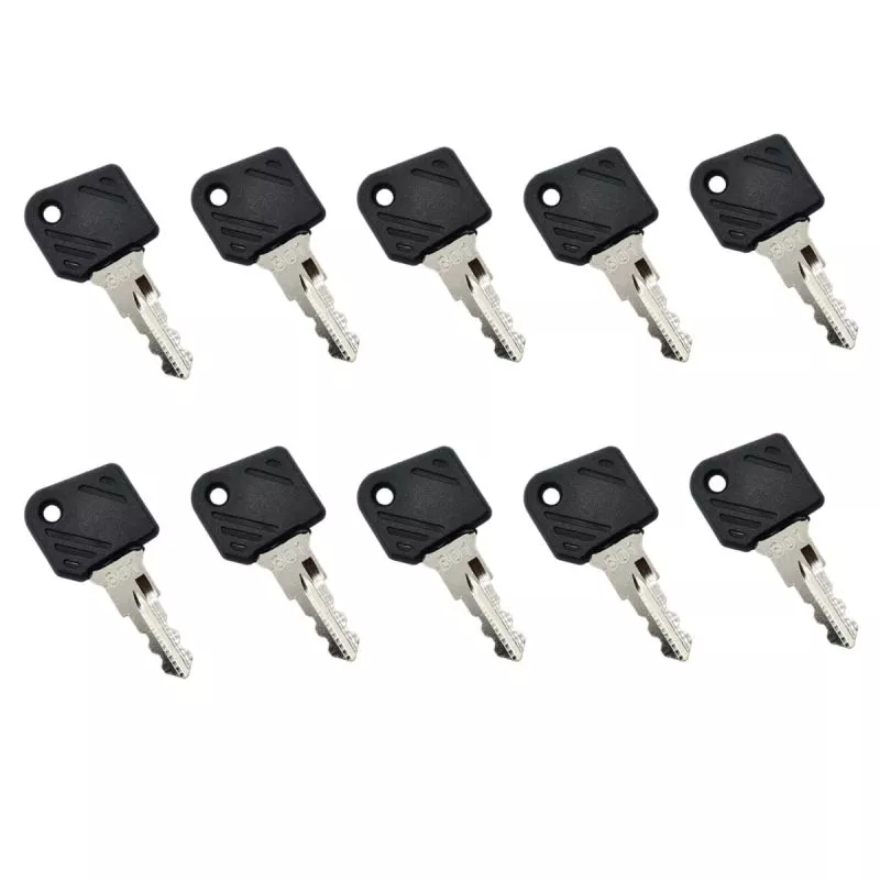 10-pcs-ignition-key-0009730419-linde 10 Pcs Ignition Key 0009730419 For Linde