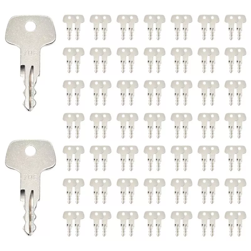 100-pcs-ignition-keys-706-liebherr 100 PCS Ignition Keys 706 For Liebherr
